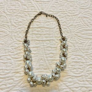 Chunky Pearl Statement Necklace